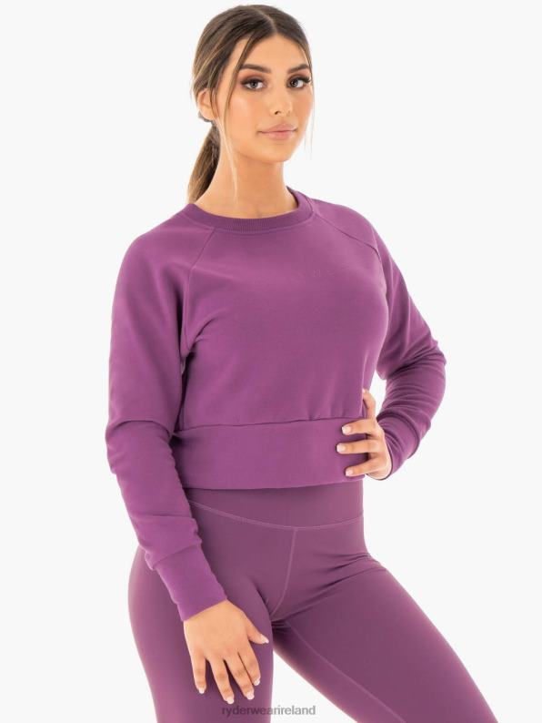 Ryderwear Motion Sweater Purple Women Clothing 4Z2T1070