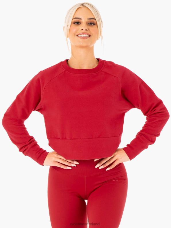 Ryderwear Motion Sweater Red Women Clothing 4Z2T1064
