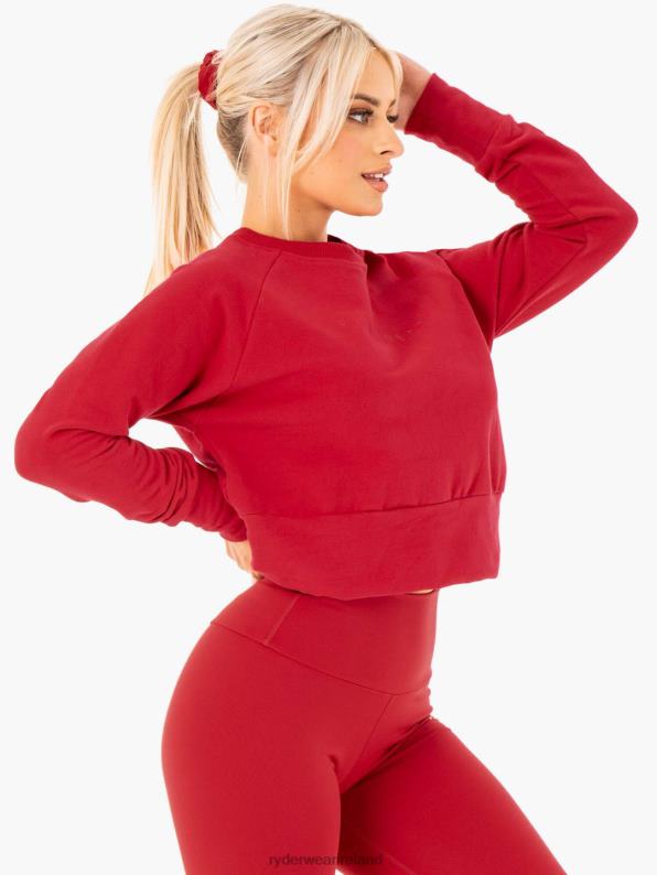 Ryderwear Motion Sweater Red Women Clothing 4Z2T1064