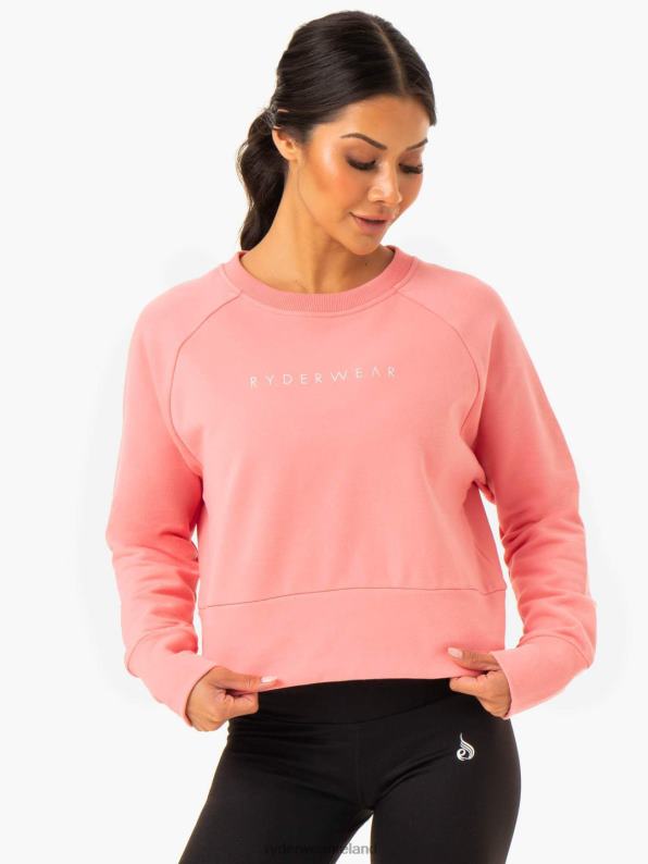 Ryderwear Motion Sweater Rose Pink Women Clothing 4Z2T955