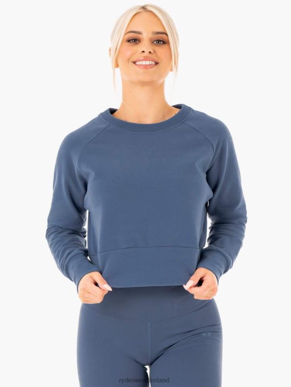 Ryderwear Motion Sweater Steel Blue Women Clothing 4Z2T1068