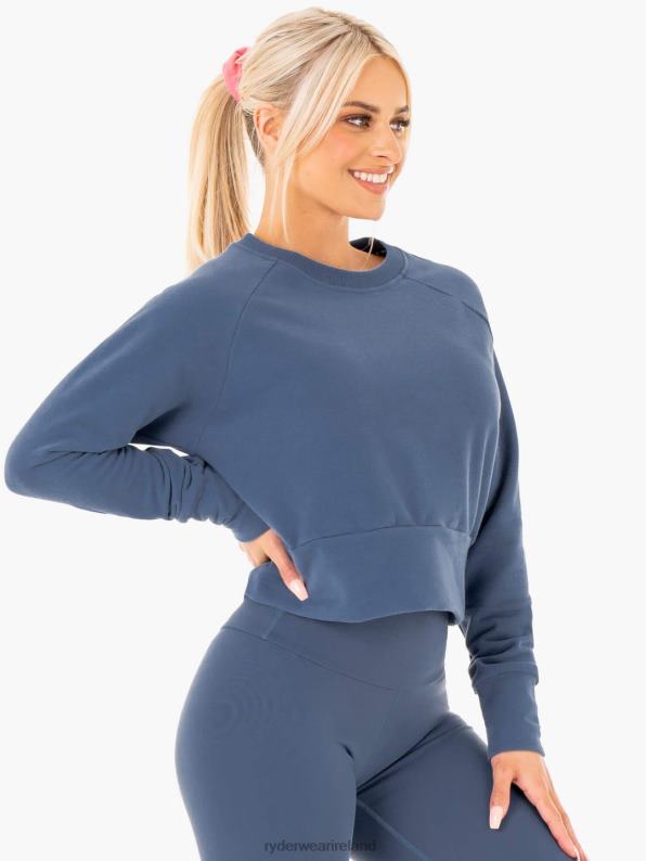 Ryderwear Motion Sweater Steel Blue Women Clothing 4Z2T1068