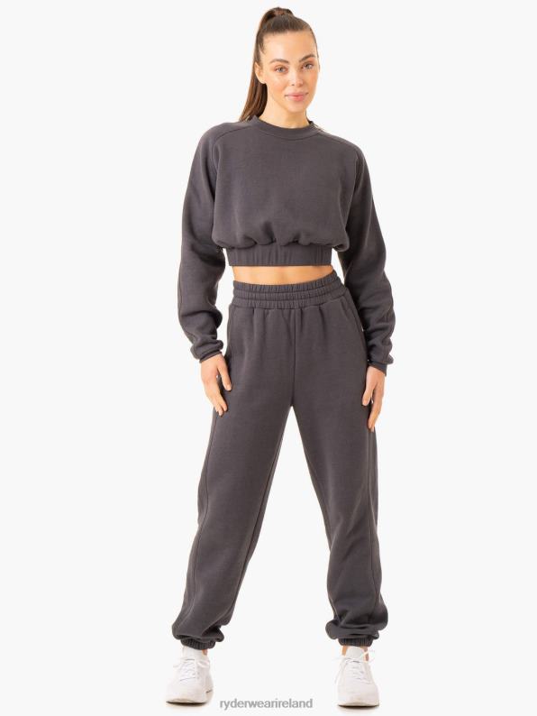 Ryderwear Sideline Sweater Charcoal Women Clothing 4Z2T848