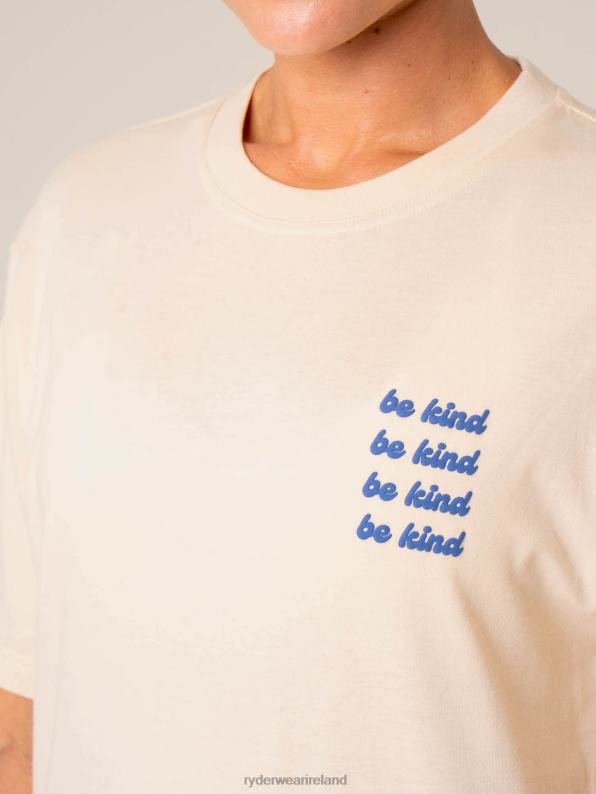 Ryderwear Be Kind T-Shirt Chalk Women Clothing 4Z2T798