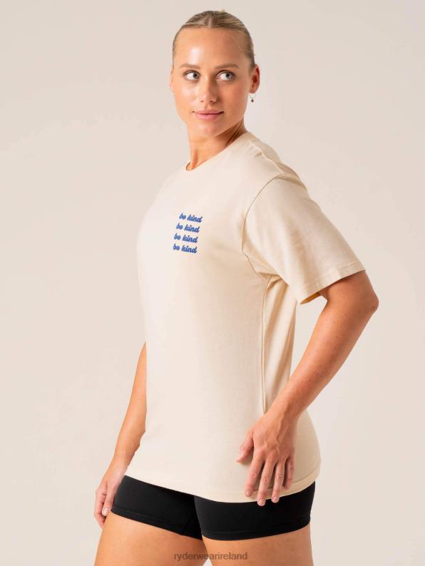 Ryderwear Be Kind T-Shirt Chalk Women Clothing 4Z2T798