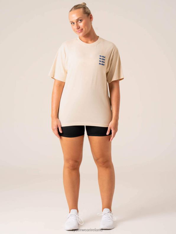 Ryderwear Be Kind T-Shirt Chalk Women Clothing 4Z2T798