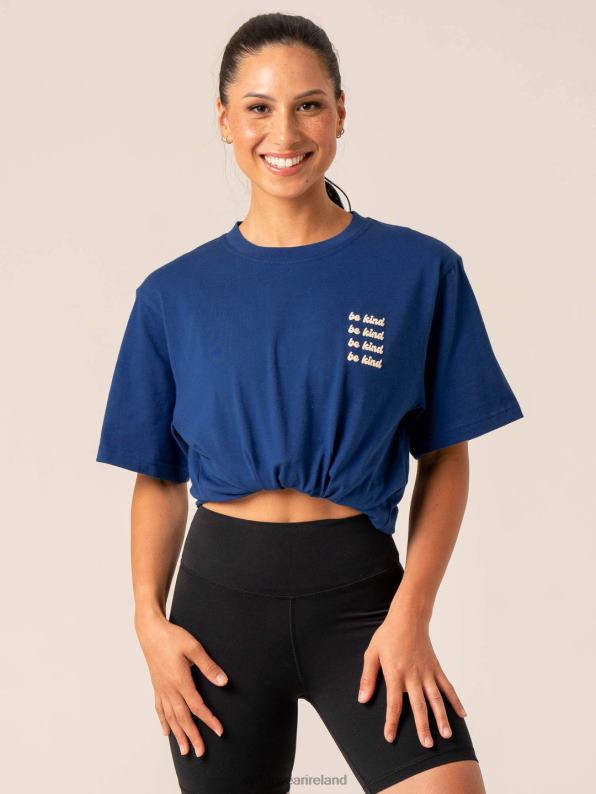 Ryderwear Be Kind T-Shirt Navy Women Clothing 4Z2T797