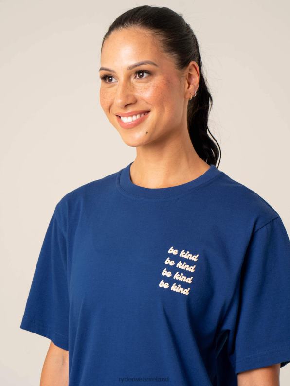 Ryderwear Be Kind T-Shirt Navy Women Clothing 4Z2T797