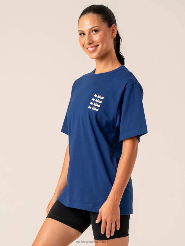 Ryderwear Be Kind T-Shirt Navy Women Clothing 4Z2T797