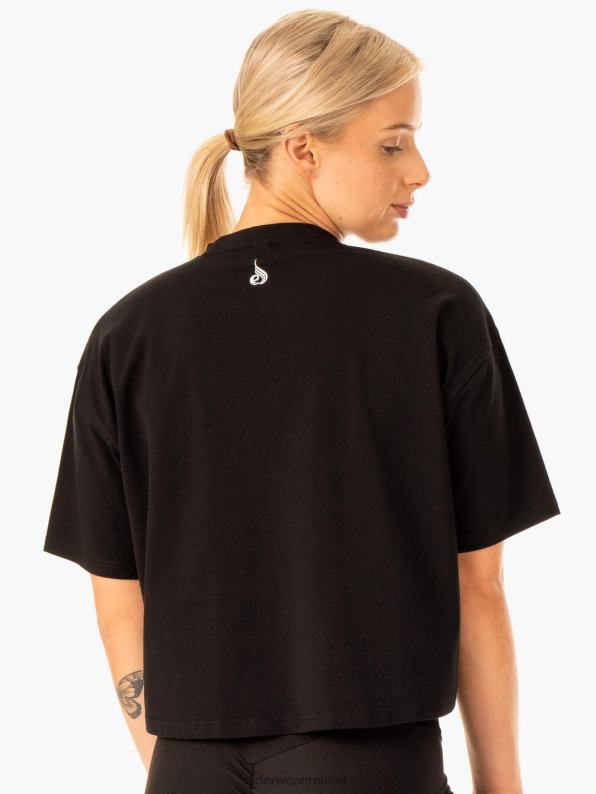 Ryderwear Edit T-Shirt Black Women Clothing 4Z2T875