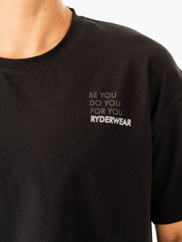 Ryderwear Edit T-Shirt Black Women Clothing 4Z2T875