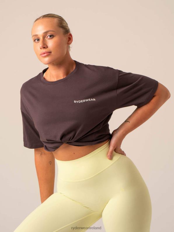 Ryderwear Embody Oversized T-Shirt Plum Women Clothing 4Z2T743