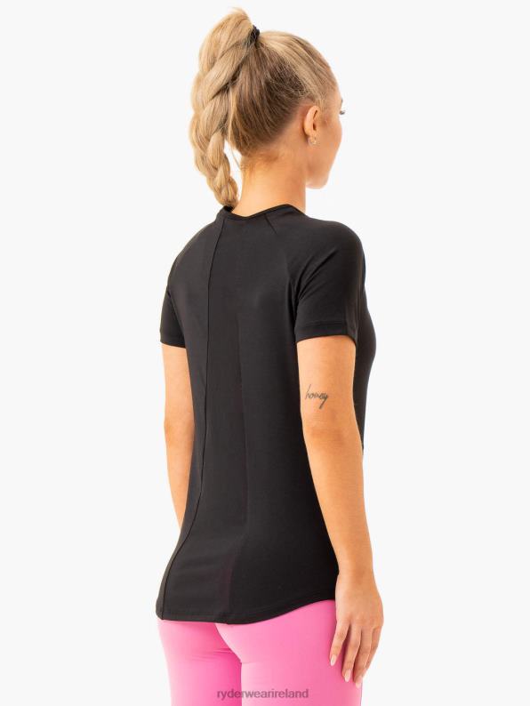 Ryderwear Level Up Training T-Shirt Black Women Clothing 4Z2T844