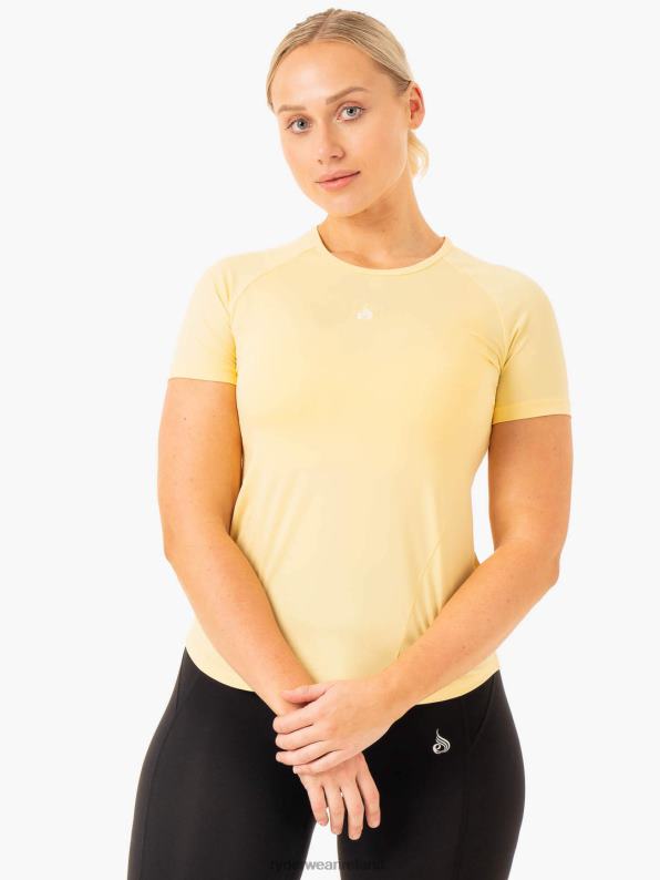 Ryderwear Level Up Training T-Shirt Butter Women Clothing 4Z2T841