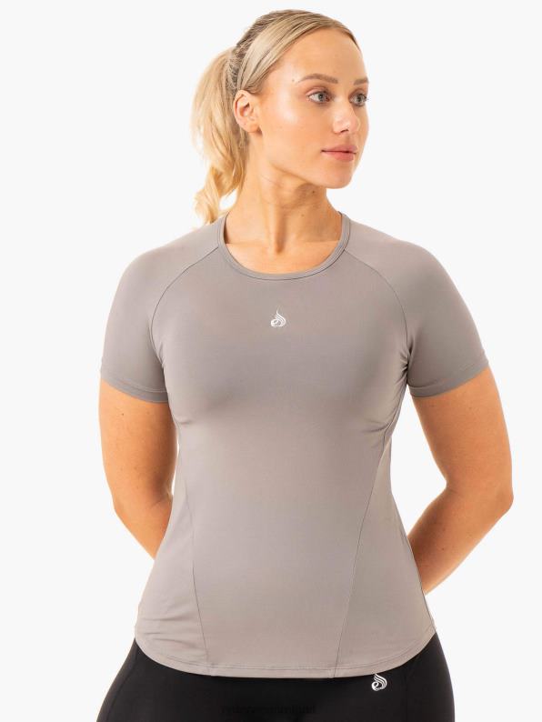Ryderwear Level Up Training T-Shirt Steel Grey Women Clothing 4Z2T842