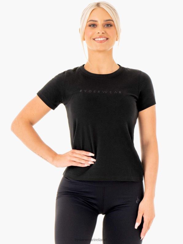 Ryderwear Motion T-Shirt Black Women Clothing 4Z2T1048