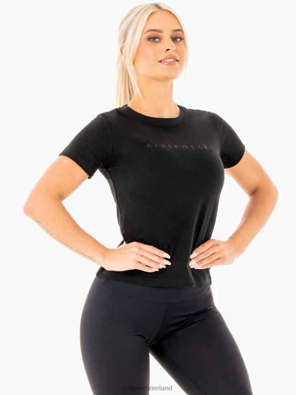 Ryderwear Motion T-Shirt Black Women Clothing 4Z2T1048