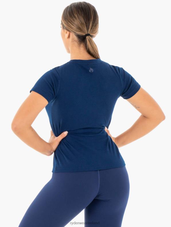Ryderwear Motion T-Shirt Navy Women Clothing 4Z2T1053