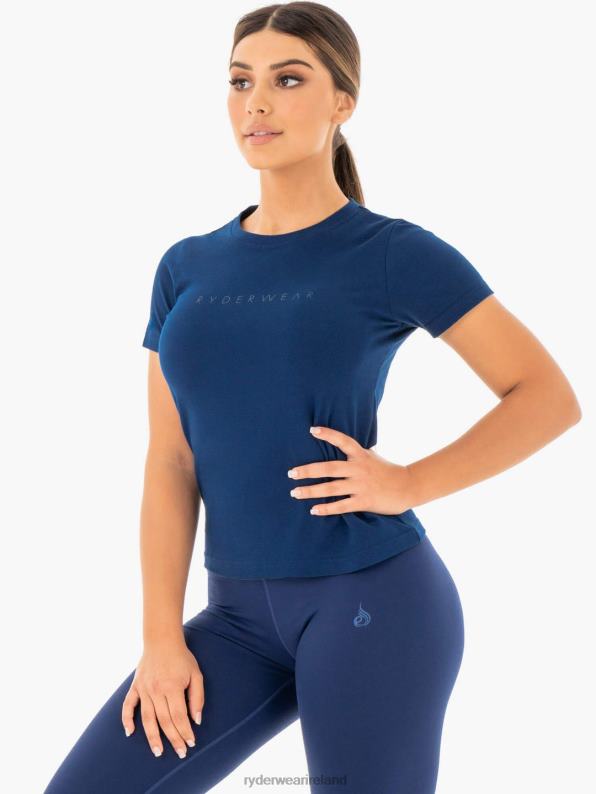 Ryderwear Motion T-Shirt Navy Women Clothing 4Z2T1053