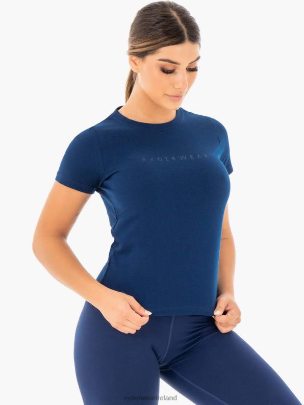 Ryderwear Motion T-Shirt Navy Women Clothing 4Z2T1053