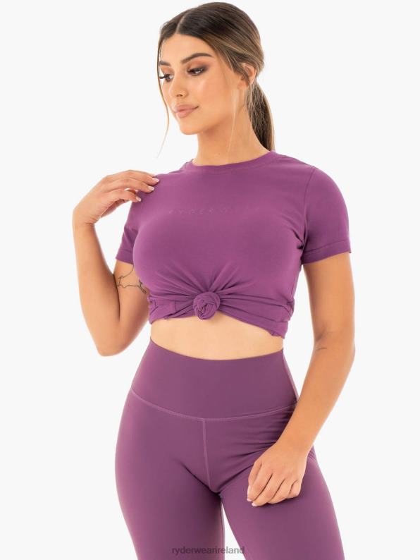 Ryderwear Motion T-Shirt Purple Women Clothing 4Z2T1054