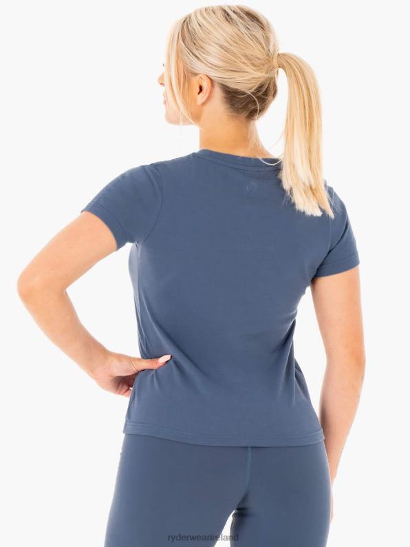 Ryderwear Motion T-Shirt Steel Blue Women Clothing 4Z2T1052