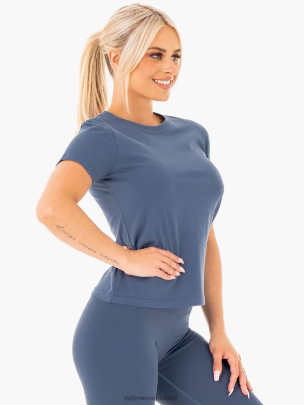 Ryderwear Motion T-Shirt Steel Blue Women Clothing 4Z2T1052