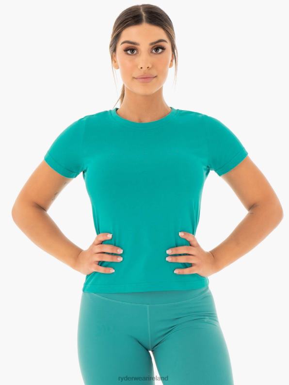 Ryderwear Motion T-Shirt Teal Women Clothing 4Z2T1051