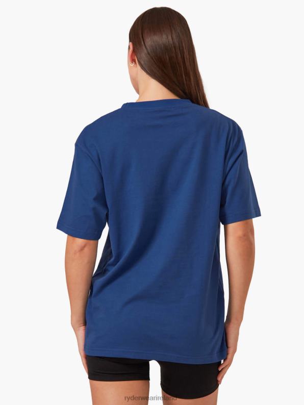 Ryderwear Oversized T-Shirt Royal Blue Women Clothing 4Z2T1105