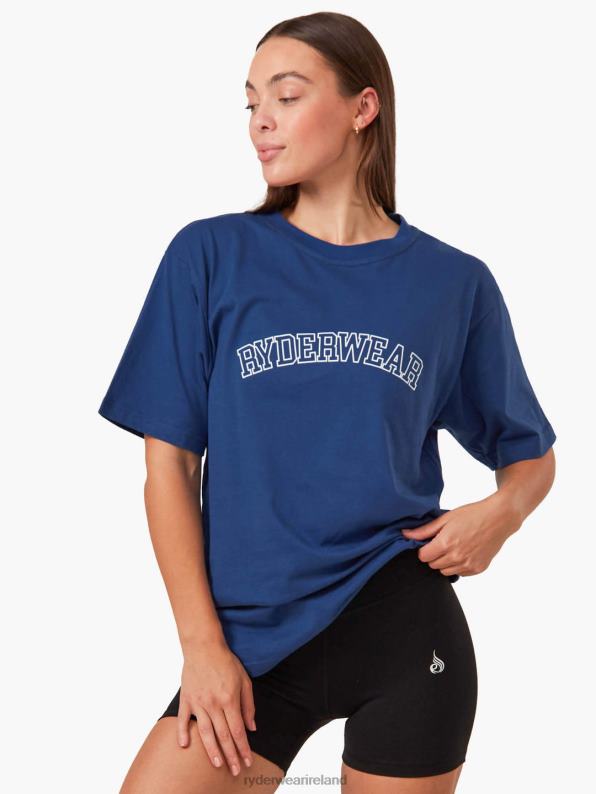 Ryderwear Oversized T-Shirt Royal Blue Women Clothing 4Z2T1105