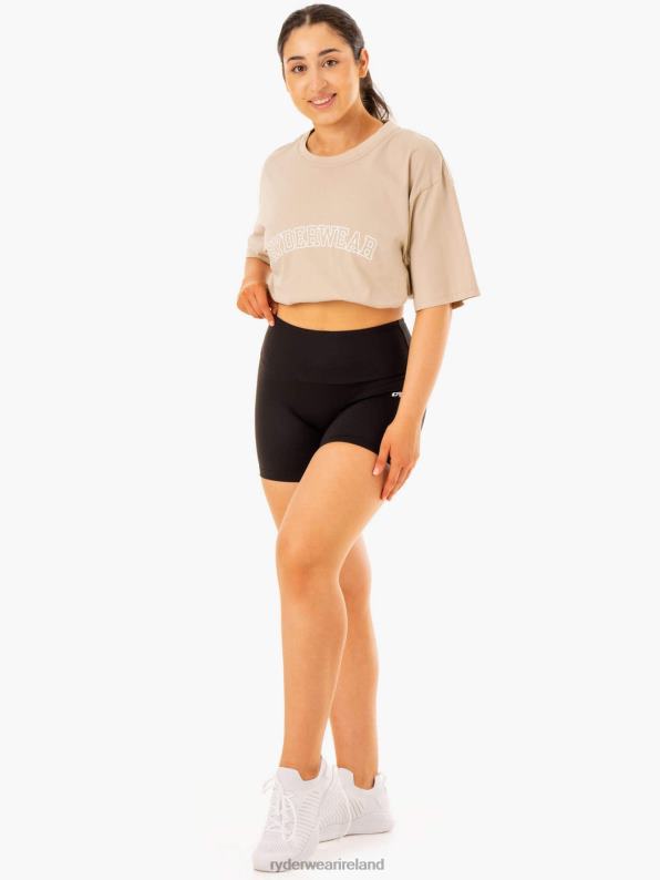 Ryderwear Oversized T-Shirt Sandstone Women Clothing 4Z2T1110
