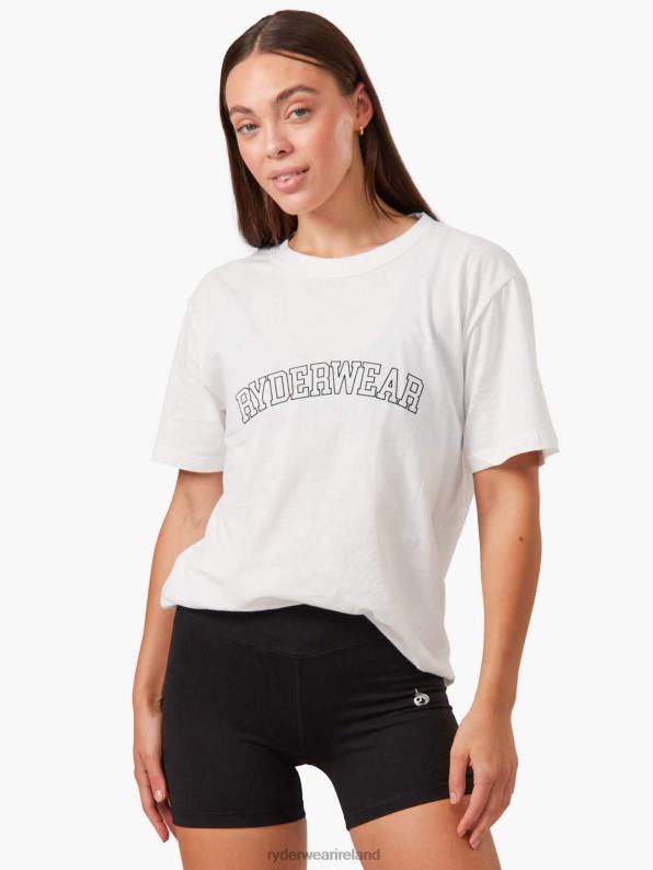 Ryderwear Oversized T-Shirt White Women Clothing 4Z2T1109