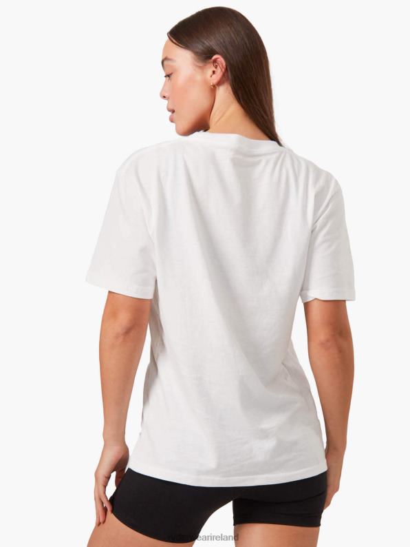 Ryderwear Oversized T-Shirt White Women Clothing 4Z2T1109