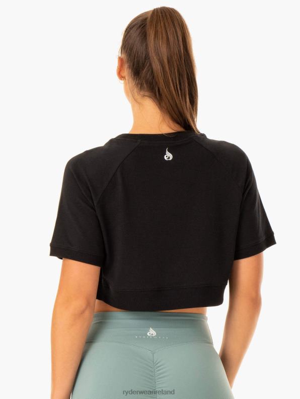 Ryderwear Revival Cotton T-Shirt Black Women Clothing 4Z2T901