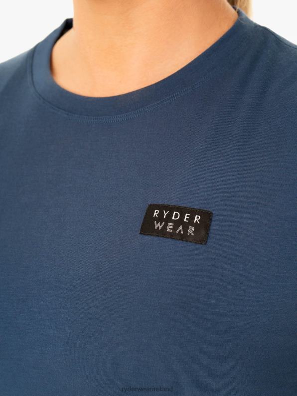 Ryderwear Rotation T-Shirt Navy Women Clothing 4Z2T860