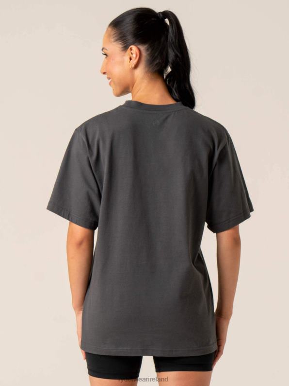 Ryderwear Signature T-Shirt Charcoal Women Clothing 4Z2T802