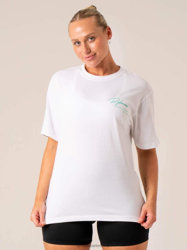 Ryderwear Signature T-Shirt White Women Clothing 4Z2T801