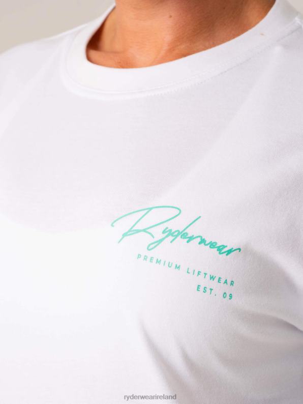 Ryderwear Signature T-Shirt White Women Clothing 4Z2T801