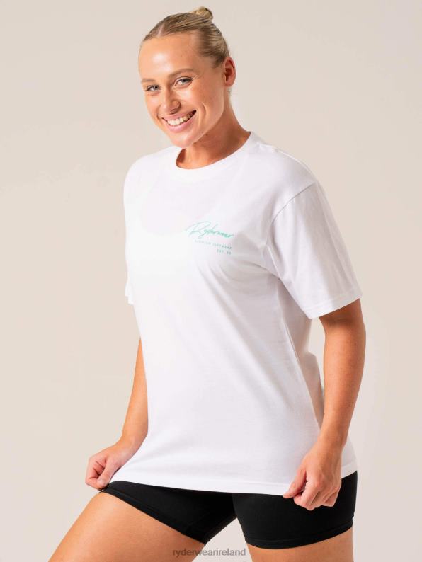 Ryderwear Signature T-Shirt White Women Clothing 4Z2T801