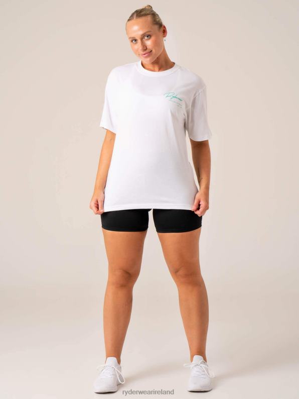 Ryderwear Signature T-Shirt White Women Clothing 4Z2T801