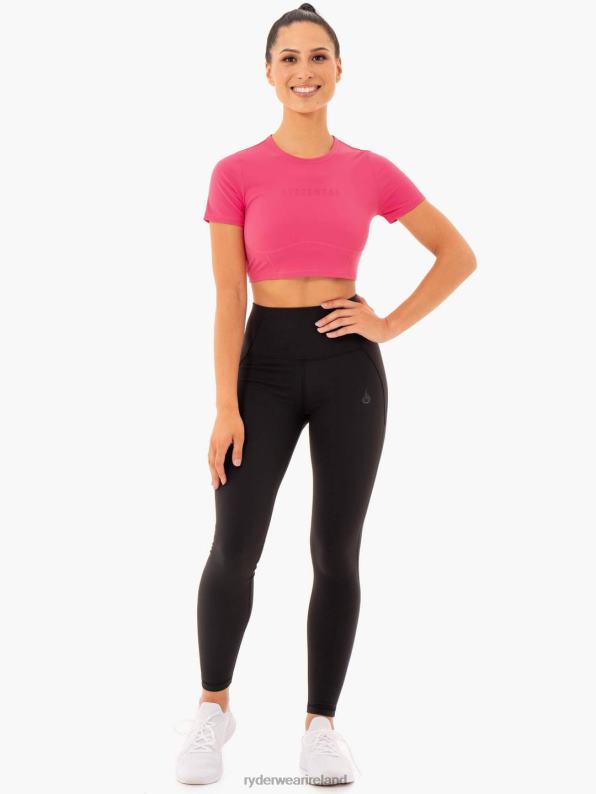 Ryderwear Sola Fitted T-Shirt Pink Women Clothing 4Z2T1014