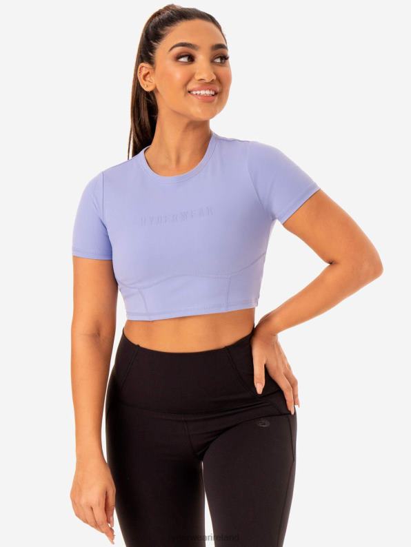 Ryderwear Sola Fitted T-Shirt Purple Women Clothing 4Z2T1012