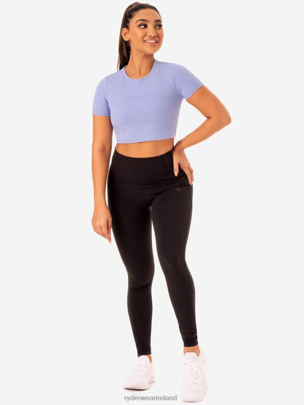 Ryderwear Sola Fitted T-Shirt Purple Women Clothing 4Z2T1012