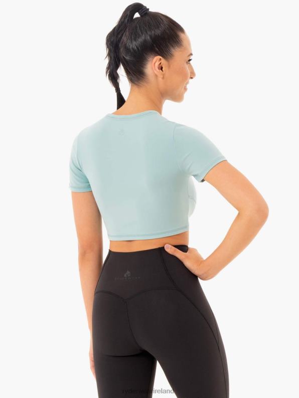 Ryderwear Sola Fitted T-Shirt Seafoam Blue Women Clothing 4Z2T1013