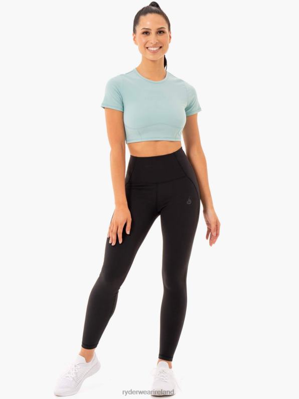 Ryderwear Sola Fitted T-Shirt Seafoam Blue Women Clothing 4Z2T1013