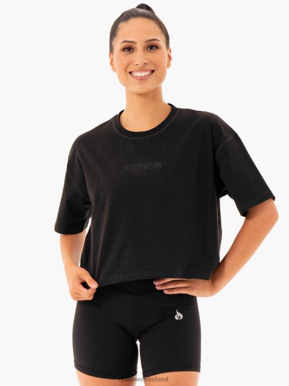 Ryderwear Studio T-Shirt Black Women Clothing 4Z2T998