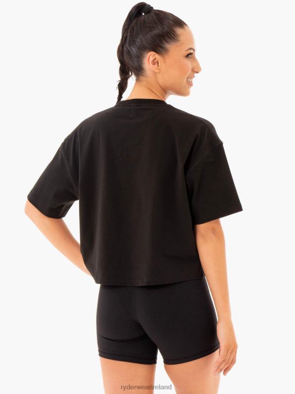 Ryderwear Studio T-Shirt Black Women Clothing 4Z2T998