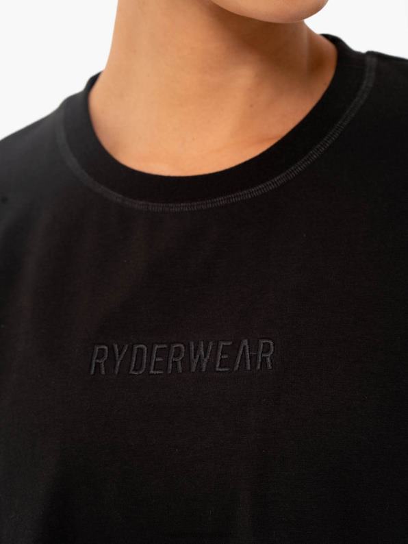 Ryderwear Studio T-Shirt Black Women Clothing 4Z2T998
