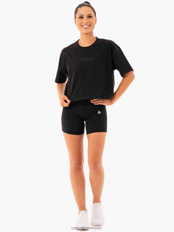 Ryderwear Studio T-Shirt Black Women Clothing 4Z2T998
