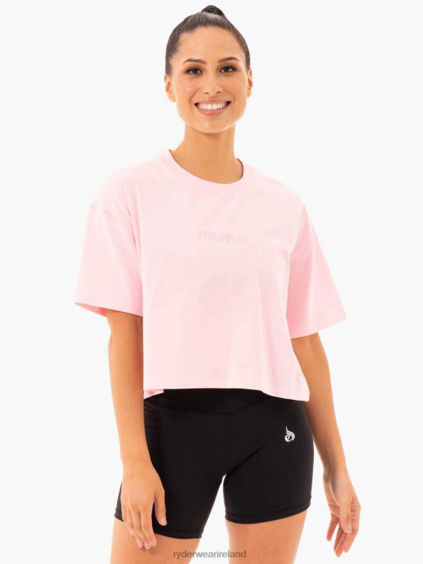 Ryderwear Studio T-Shirt Ice Pink Women Clothing 4Z2T996